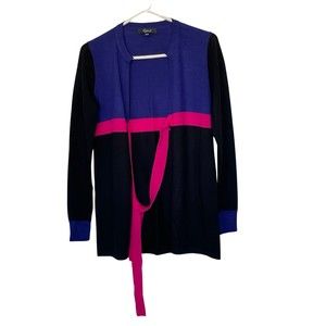 Gavi Women's 100% Moreno Wool Cardigan Sweater Top Size 32/34